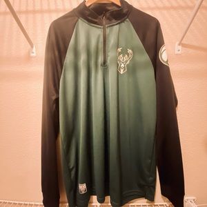Milwaukee Bucks 3/4 Zip